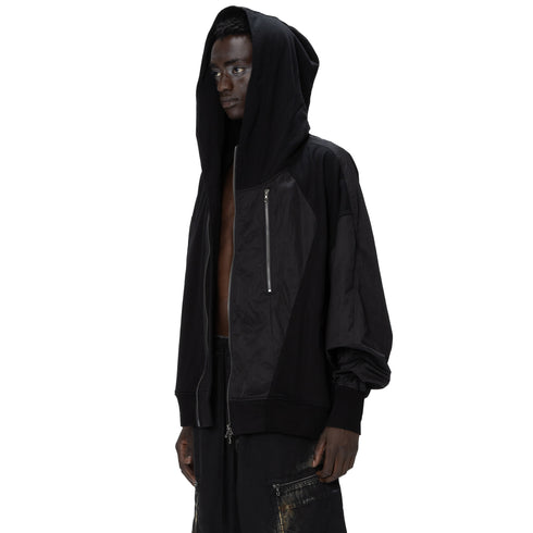 JULIUS 907CUM1 Black / Outpost Zip-Up Hoodie